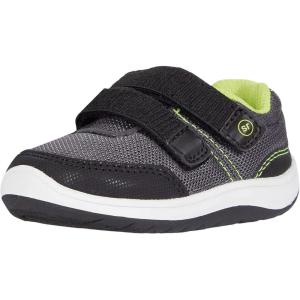 imageStride Rite 360 Boys Dash Athletic Running Shoe Black 35 Infant