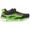 imageStride Rite UnisexChild Lighted Swirl SneakerBlackLime
