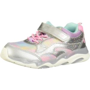 imageStride Rite UnisexChild Lighted Swirl SneakerSilverMulti