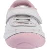 imageStride Rite BabyGirls Soft Motion Adalyn First Walker ShoeWhiteSilver