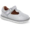 imageStride Rite UnisexChild SRT Nell Mary Jane FlatSilver
