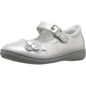 imageStride Rite Girls Sr Ava Mary Jane FlatSilver