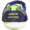 imageStride Rite Soft Motion Baby and Toddler Boys Rhett Athletic SneakerNavyLime