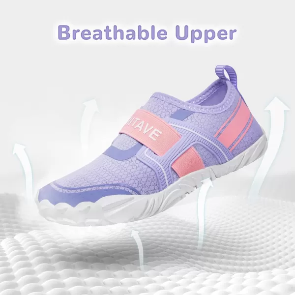 HIITAVE Boys &amp; Girls Water Shoes Quick Drying Sports Aqua Athletic Sneakers Lightweight Sport Shoes