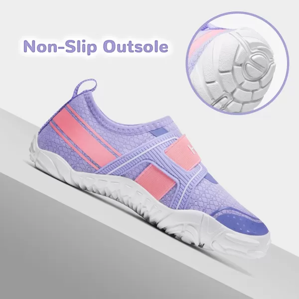 HIITAVE Boys &amp; Girls Water Shoes Quick Drying Sports Aqua Athletic Sneakers Lightweight Sport Shoes