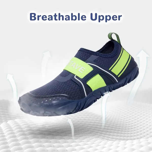 HIITAVE Boys &amp; Girls Water Shoes Quick Drying Sports Aqua Athletic Sneakers Lightweight Sport Shoes