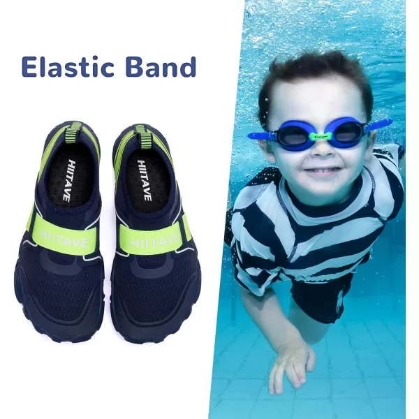 HIITAVE Boys &amp; Girls Water Shoes Quick Drying Sports Aqua Athletic Sneakers Lightweight Sport Shoes