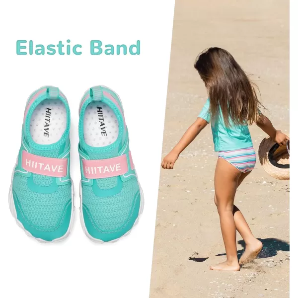 HIITAVE Boys &amp; Girls Water Shoes Quick Drying Sports Aqua Athletic Sneakers Lightweight Sport Shoes