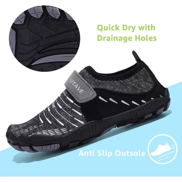 HIITAVE Boys &amp; Girls Water Shoes Quick Drying Sports Aqua Athletic Sneakers Lightweight Sport Shoes