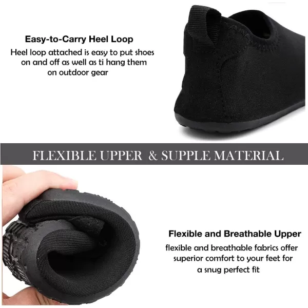 HIITAVE Kids Water Shoes Non-Slip Beach Swim Barefoot Quick Dry Aqua Pool Socks for Boys &amp; Girls Toddler