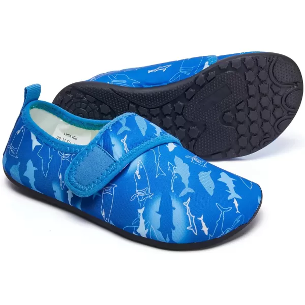 HIITAVE Kids Water Shoes Non-Slip Beach Swim Barefoot Quick Dry Aqua Pool Socks for Boys &amp; Girls Toddler