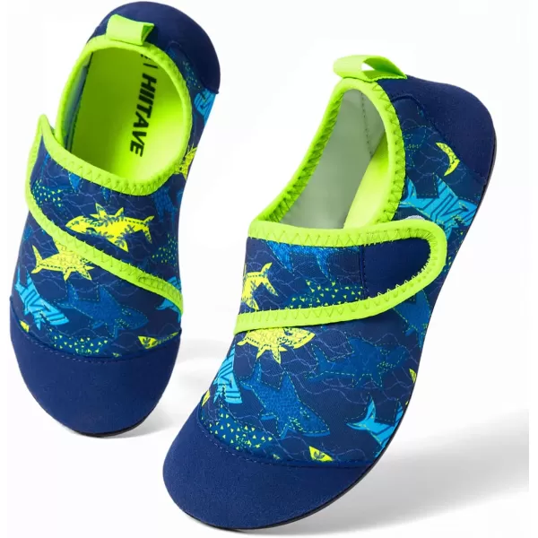HIITAVE Kids Water Shoes Non-Slip Beach Swim Barefoot Quick Dry Aqua Pool Socks for Boys &amp; Girls Toddler