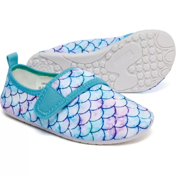 HIITAVE Kids Water Shoes Non-Slip Beach Swim Barefoot Quick Dry Aqua Pool Socks for Boys &amp; Girls Toddler