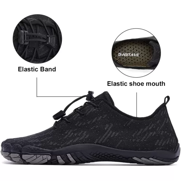 HIITAVE Men Barefoot Water Shoes Beach Aqua Socks Quick Dry for Outdoor Sport Hiking Swiming Surfing