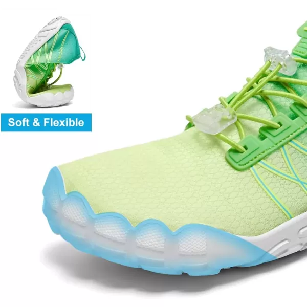 HIITAVE Water Shoes Non Slip Aqua Shoes Barefoot Quick Dry Lightweight with Beach River Swim Pool for Men Women Gradient Color…
