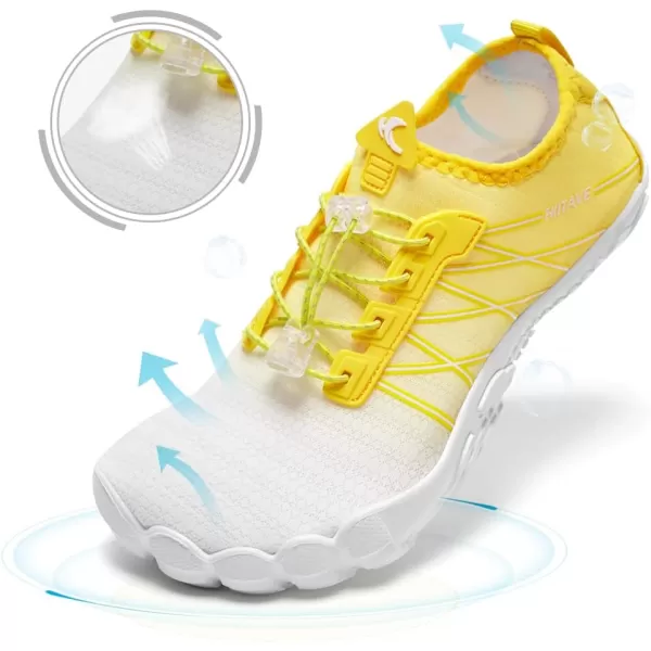 HIITAVE Water Shoes Non Slip Aqua Shoes Barefoot Quick Dry Lightweight with Beach River Swim Pool for Men Women Gradient Color…