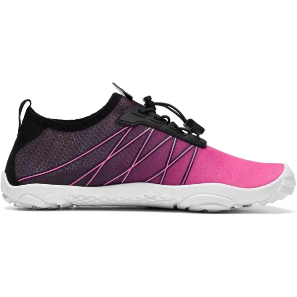 HIITAVE Water Shoes Non Slip Aqua Shoes Barefoot Quick Dry Lightweight with Beach River Swim Pool for Men Women Gradient Color…