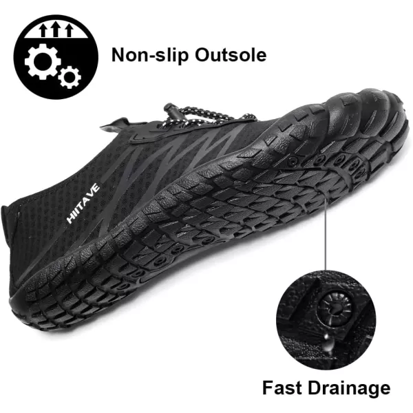 HIITAVE Women Barefoot Water Shoes Breathable Beach Shoes Minimalist for Outdoor Hiking