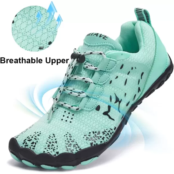 HIITAVE Women Barefoot Water Shoes Breathable Beach Shoes Minimalist for Outdoor Hiking