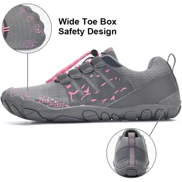 HIITAVE Women Barefoot Water Shoes Breathable Beach Shoes Minimalist for Outdoor Hiking
