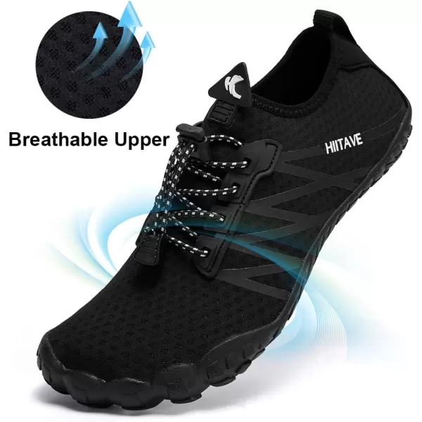 HIITAVE Women Barefoot Water Shoes Breathable Beach Shoes Minimalist for Outdoor Hiking