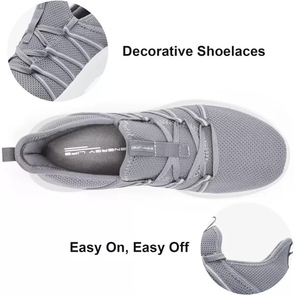 HIITAVE Women's Energycloud Lightweight Slip On Tennis Walking Running Shoes
