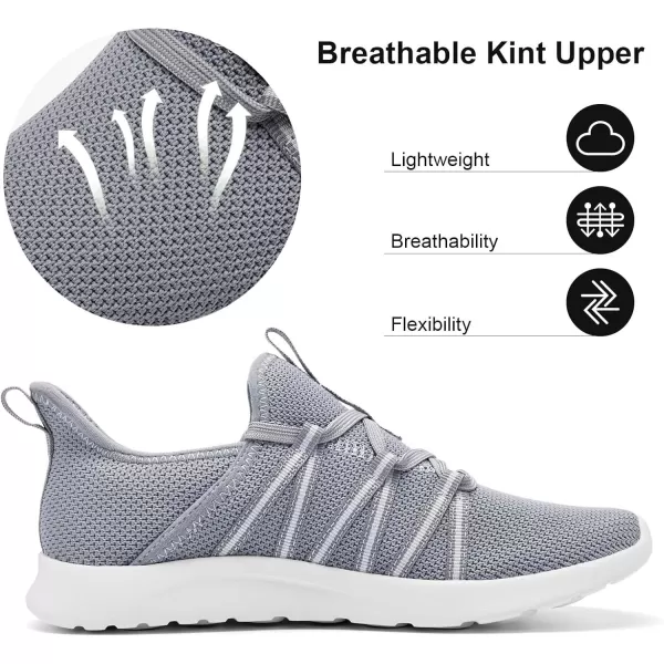 HIITAVE Women's Energycloud Lightweight Slip On Tennis Walking Running Shoes