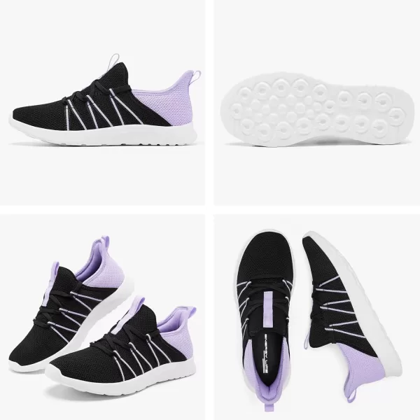HIITAVE Women's Energycloud Lightweight Slip On Tennis Walking Running Shoes
