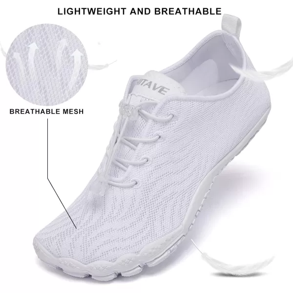 hiitave Womens Water Shoes Quick Dry Barefoot for Swim Diving Surf Aqua Sports Pool Beach Walking Yoga