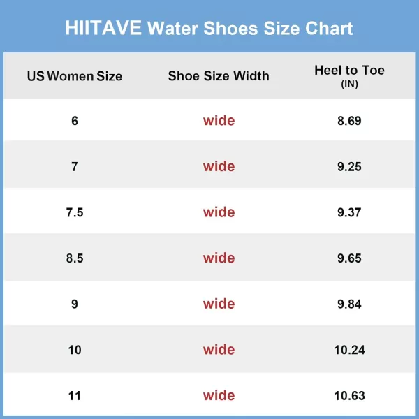 hiitave Womens Water Shoes Quick Dry Barefoot for Swim Diving Surf Aqua Sports Pool Beach Walking Yoga
