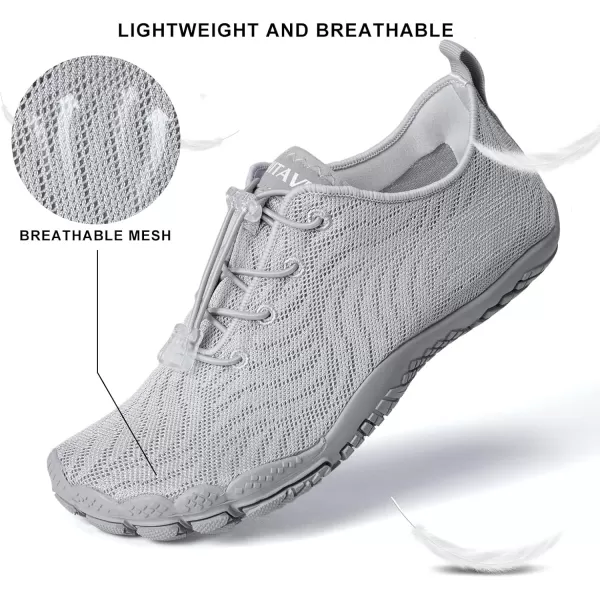 hiitave Womens Water Shoes Quick Dry Barefoot for Swim Diving Surf Aqua Sports Pool Beach Walking Yoga