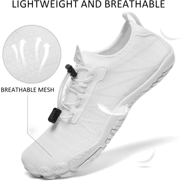 hiitave Womens Water Shoes Quick Dry Barefoot for Swim Diving Surf Aqua Sports Pool Beach Walking Yoga
