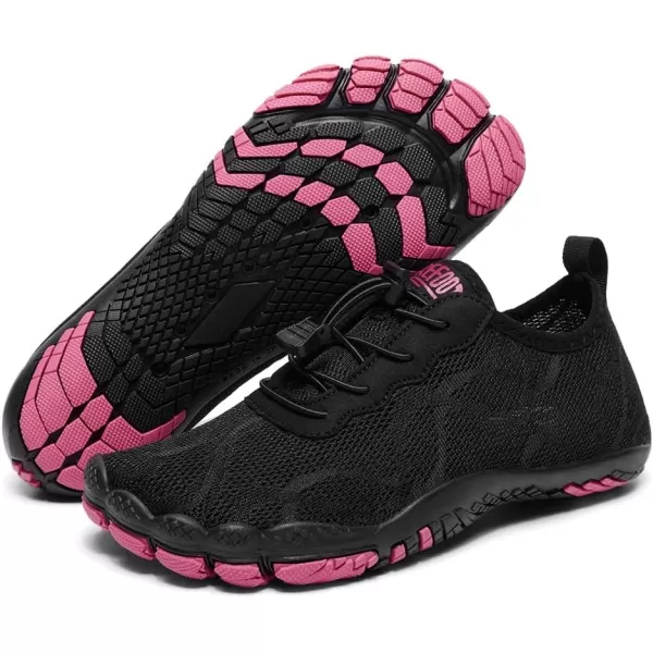 hiitave Womens Water Shoes Quick Dry Barefoot for Swim Diving Surf Aqua Sports Pool Beach Walking Yoga