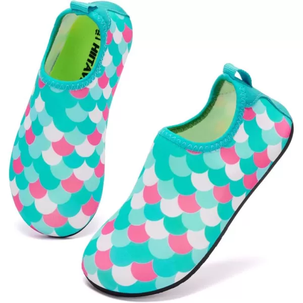 HIITAVE Kids Water Shoes Non-Slip Beach Swim Barefoot Quick Dry Aqua Pool Socks for Boys &amp; Girls Toddler