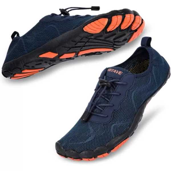 HIITAVE Men Barefoot Water Shoes Beach Aqua Socks Quick Dry for Outdoor Sport Hiking Swiming Surfing