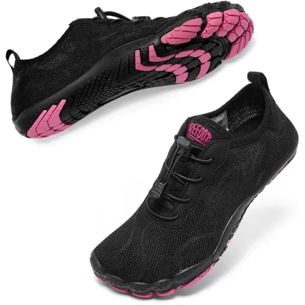 hiitave Womens Water Shoes Quick Dry Barefoot for Swim Diving Surf Aqua Sports Pool Beach Walking Yoga