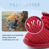 imageHIITAVE ToddlerLittle Kid Boys Girls Shoes RunningWalking Sports SneakersAll Red
