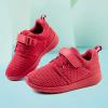 imageHIITAVE ToddlerLittle Kid Boys Girls Shoes RunningWalking Sports SneakersAll Red