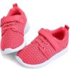 imageHIITAVE ToddlerLittle Kid Boys Girls Shoes RunningWalking Sports SneakersHot Pink