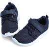 imageHIITAVE ToddlerLittle Kid Boys Girls Shoes RunningWalking Sports SneakersNavyWhite