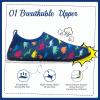 imageHIITAVE Kids Water Shoes NonSlip Beach Swim Barefoot Quick Dry Aqua Pool Socks for Boys ampamp Girls ToddlerColorDinosaur