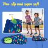 imageHIITAVE Kids Water Shoes NonSlip Beach Swim Barefoot Quick Dry Aqua Pool Socks for Boys ampamp Girls ToddlerColorDinosaur