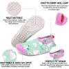 imageHIITAVE Kids Water Shoes NonSlip Beach Swim Barefoot Quick Dry Aqua Pool Socks for Boys ampamp Girls ToddlerPinkUnicorn