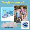 imageHIITAVE Kids Water Shoes NonSlip Beach Swim Barefoot Quick Dry Aqua Pool Socks for Boys ampamp Girls ToddlerTp AquaMermaid Scales