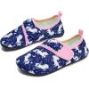 imageHIITAVE Kids Water Shoes NonSlip Beach Swim Barefoot Quick Dry Aqua Pool Socks for Boys ampamp Girls ToddlerTp PurpleUnicorn
