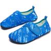 imageHIITAVE Kids Water Shoes NonSlip Beach Swim Barefoot Quick Dry Aqua Pool Socks for Boys ampamp Girls ToddlerTp SkyShark