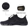 imageHIITAVE Men Barefoot Water Shoes Beach Aqua Socks Quick Dry for Outdoor Sport Hiking Swiming SurfingBlack