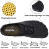 imageHIITAVE Men Barefoot Water Shoes Beach Aqua Socks Quick Dry for Outdoor Sport Hiking Swiming SurfingBlack