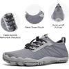 imageHIITAVE Men Barefoot Water Shoes Beach Aqua Socks Quick Dry for Outdoor Sport Hiking Swiming SurfingDark Gray