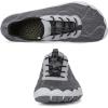 imageHIITAVE Men Barefoot Water Shoes Beach Aqua Socks Quick Dry for Outdoor Sport Hiking Swiming SurfingGrey